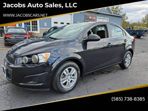 2015 Chevrolet Sonic for sale at Jacobs Auto Sales, LLC in Spencerport NY