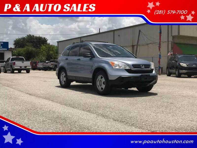 2008 Honda CR-V for sale at P & A AUTO SALES in Houston TX