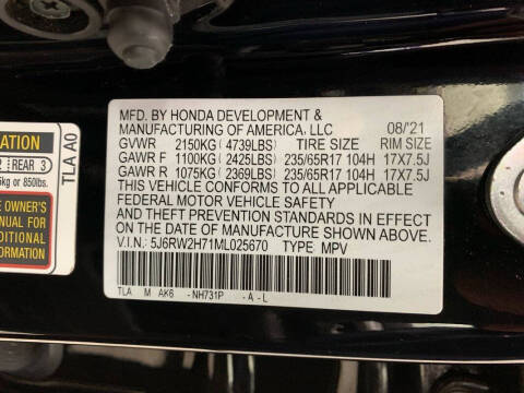 2021 Honda CR-V SE
