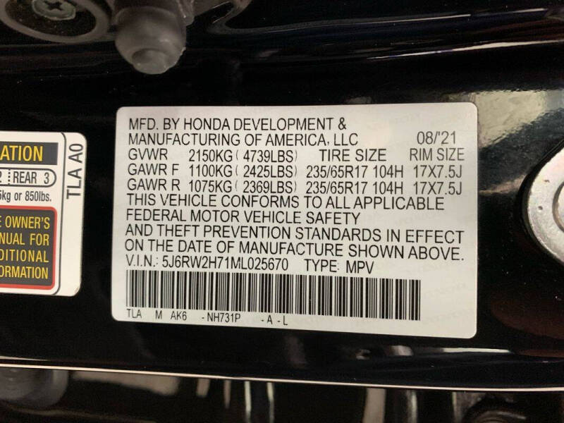 2021 Honda CR-V SE