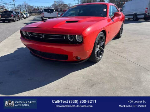 2016 Dodge Challenger for sale at Carolina Direct Auto Sales in Mocksville NC