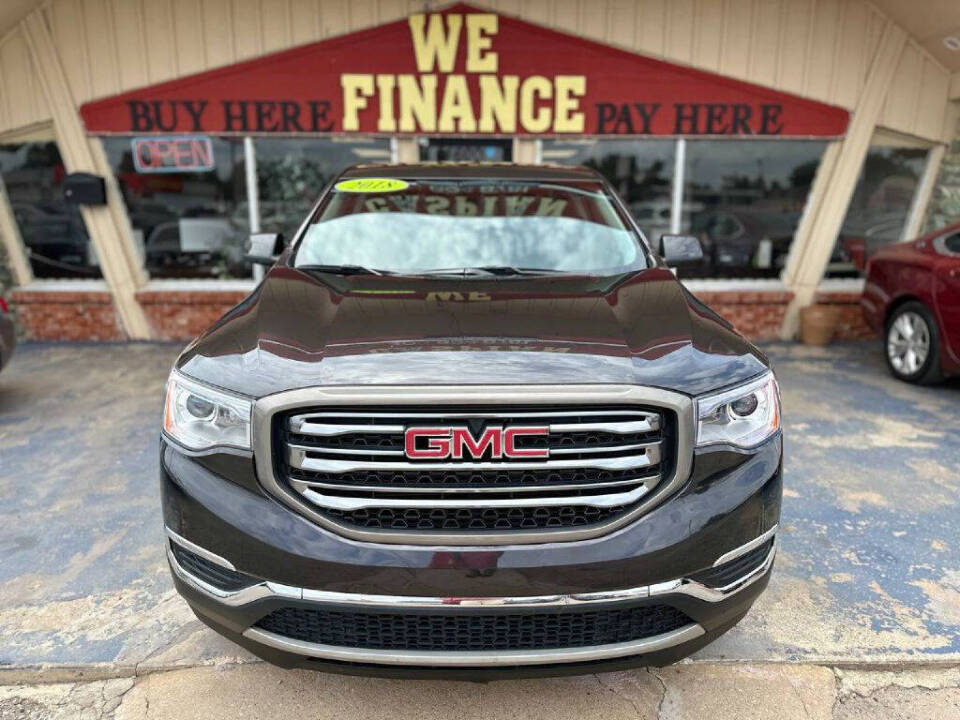 2018 GMC Acadia for sale at Caspian Auto Sales in Oklahoma City, OK