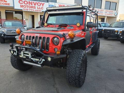 2015 Jeep Wrangler Unlimited for sale at Convoy Motors LLC in National City CA