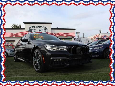 2018 BMW 7 Series for sale at American Auto Depot in Modesto CA