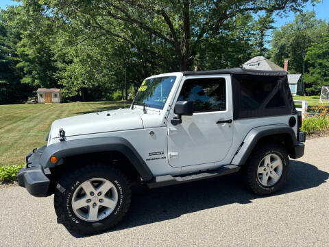 2017 Jeep Wrangler for sale at 41 Liberty Auto in Kingston MA