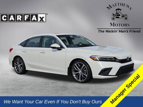 2022 Honda Civic for sale at Auto Finance of Raleigh in Raleigh NC