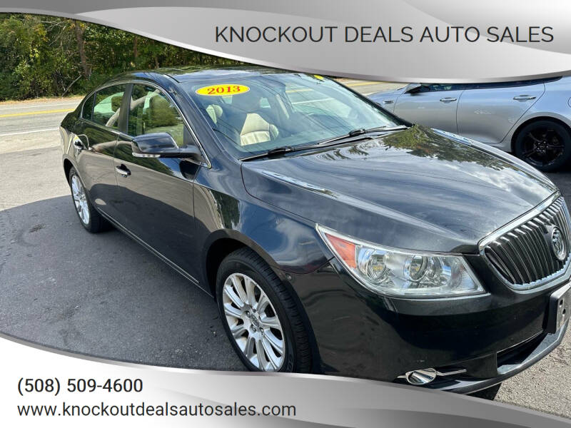 2013 Buick LaCrosse for sale at Knockout Deals Auto Sales in West Bridgewater MA