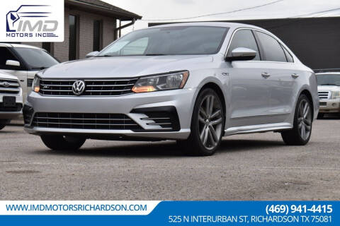 2017 Volkswagen Passat for sale at IMD Motors in Richardson TX