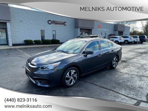 2022 Subaru Legacy for sale at Melniks Automotive in Berea OH