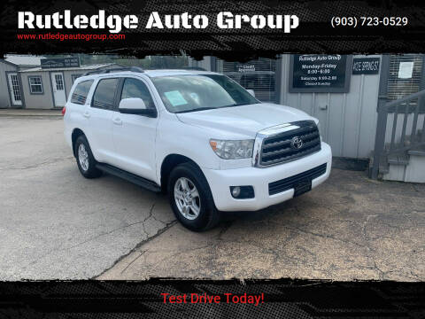 2016 Toyota Sequoia for sale at Rutledge Auto Group in Palestine TX