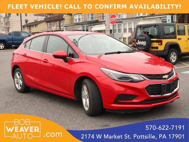 2018 Chevrolet Cruze for sale at Bob Weaver Auto in Pottsville PA