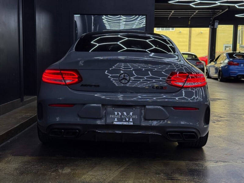 2018 Mercedes-Benz C-Class AMG C 63 S