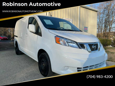 2013 Nissan NV200 for sale at Robinson Automotive in Albemarle NC