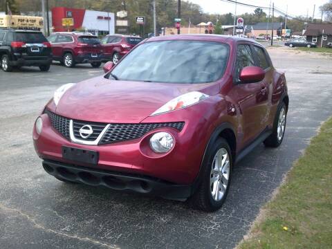 2012 Nissan JUKE for sale at LAKESIDE MOTORS LLC in Houghton Lake MI