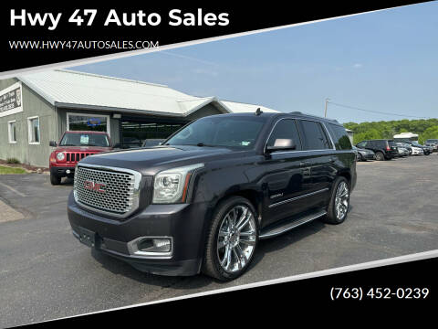 2015 GMC Yukon for sale at Hwy 47 Auto Sales in Saint Francis MN