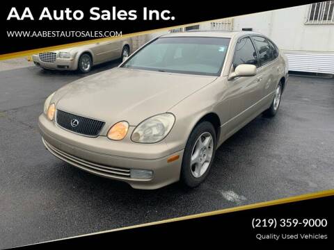 1999 Lexus GS 300 for sale at AA Auto Sales Inc. in Gary IN