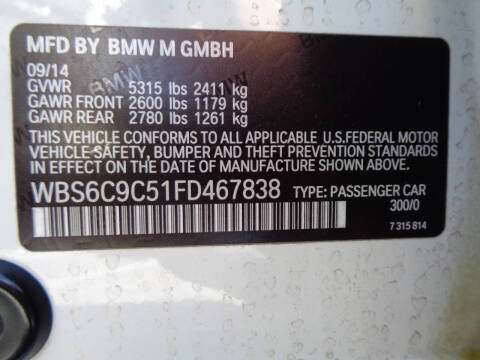 2015 BMW M6 Gran Coupe