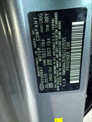 2016 Hyundai Genesis