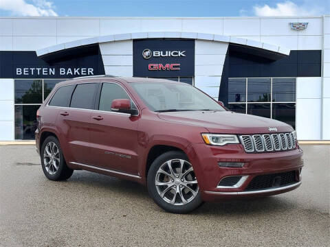 2019 Jeep Grand Cherokee for sale at Betten Baker Preowned Center in Twin Lake MI