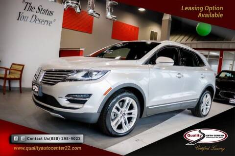 2018 Lincoln MKC for sale at Quality Auto Center in Springfield NJ