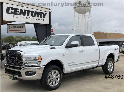 2022 RAM 2500 for sale at CENTURY TRUCKS & VANS in Grand Prairie TX
