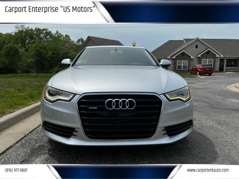 2013 Audi A6 for sale at Carport Enterprise "US Motors" - Kansas in Kansas City KS