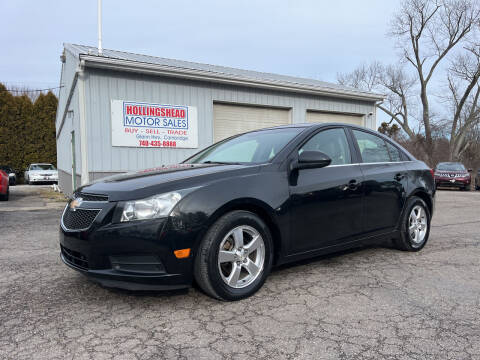 2012 Chevrolet Cruze for sale at HOLLINGSHEAD MOTOR SALES in Cambridge OH