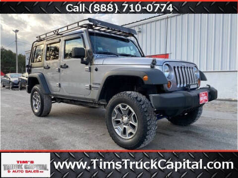 2013 Jeep Wrangler Unlimited for sale at TTC AUTO OUTLET/TIM'S TRUCK CAPITAL & AUTO SALES INC ANNEX in Epsom NH