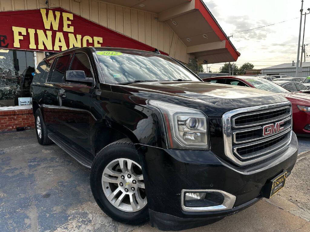 2015 GMC Yukon XL for sale at Caspian Auto Sales in Oklahoma City, OK