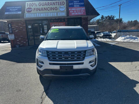 2016 Ford Explorer for sale at Vitale Family Auto in Tewksbury MA