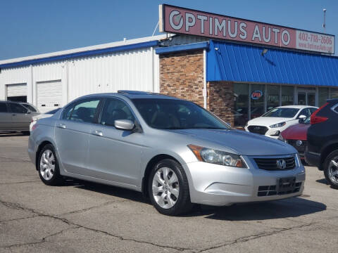 2009 Honda Accord for sale at Optimus Auto in Omaha NE