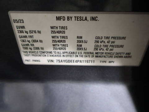 2023 Tesla Model Y Long Range
