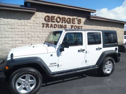 2018 Jeep Wrangler JK Unlimited for sale at GEORGE'S TRADING POST in Scottdale PA