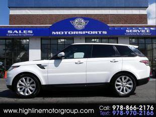 2017 Land Rover Range Rover Sport for sale at Highline Group Motorsports in Lowell MA