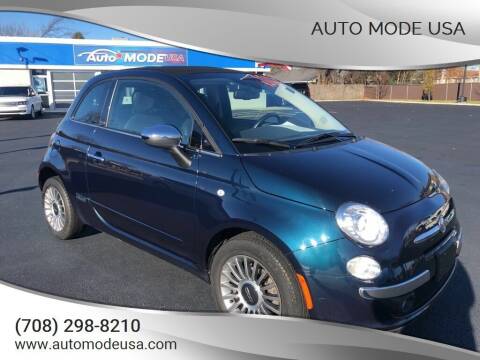 2013 FIAT 500c for sale at Auto Mode USA of Monee in Monee IL