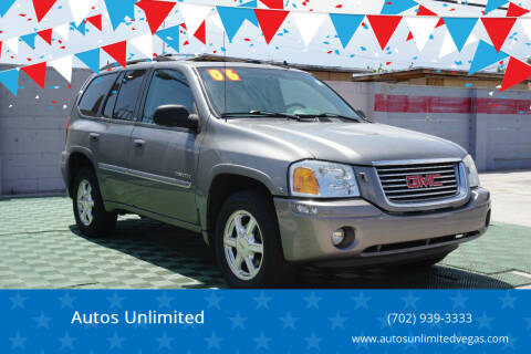2006 GMC Envoy for sale at Autos Unlimited in Las Vegas NV