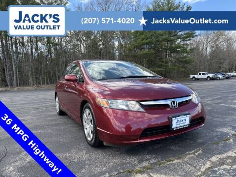 2008 Honda Civic for sale at Jack's Value Outlet in Saco ME