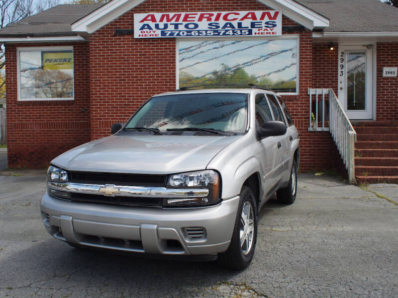 2008 Chevrolet TrailBlazer for sale at AMERICAN AUTO SALES LLC in Austell GA