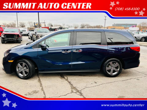 2021 Honda Odyssey for sale at SUMMIT AUTO CENTER in Summit IL