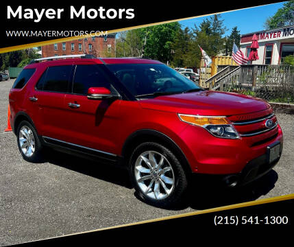 2011 Ford Explorer for sale at Mayer Motors in Green Lane PA