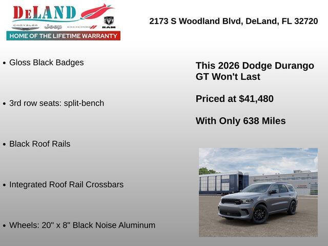 2026 Dodge Durango GT