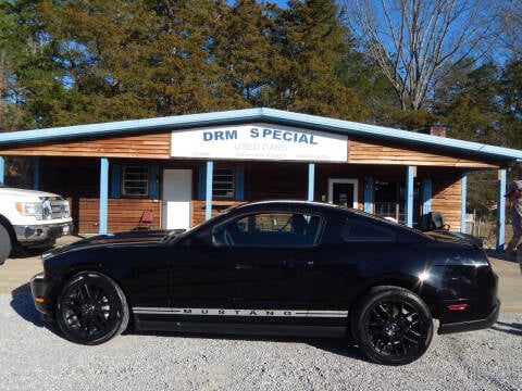 2010 Ford Mustang for sale at DRM Special Used Cars in Starkville MS