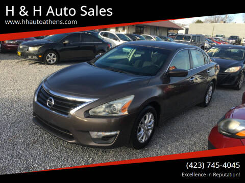 2014 Nissan Altima for sale at H & H Auto Sales in Athens TN