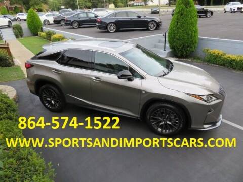 2017 Lexus RX 350 for sale at Sports & Imports INC in Spartanburg SC