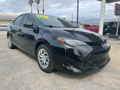 2018 Toyota Corolla for sale at Salas Auto Group in Indio CA