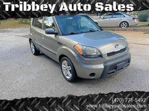 2010 Kia Soul for sale at Tribbey Auto Sales in Stockbridge GA