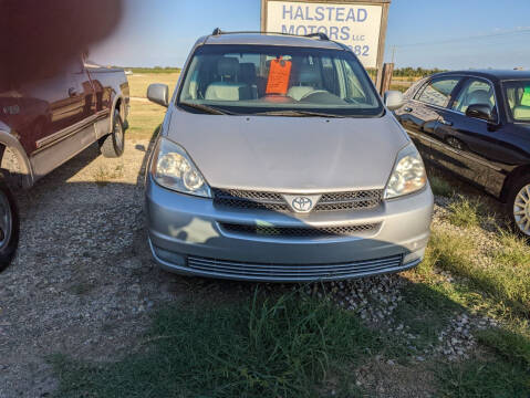 2005 Toyota Sienna for sale at Halstead Motors LLC in Halstead KS