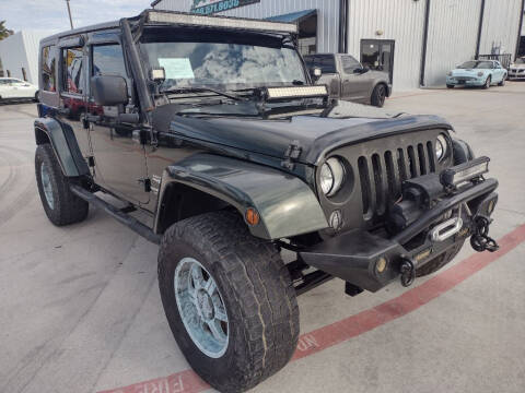 2010 Jeep Wrangler Unlimited for sale at JAVY AUTO SALES in Houston TX