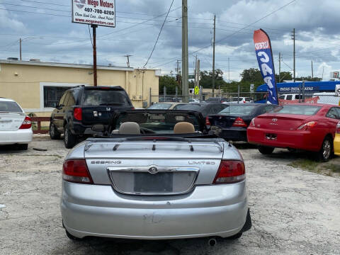 2004 Chrysler Sebring for sale at Mego Motors in Casselberry FL
