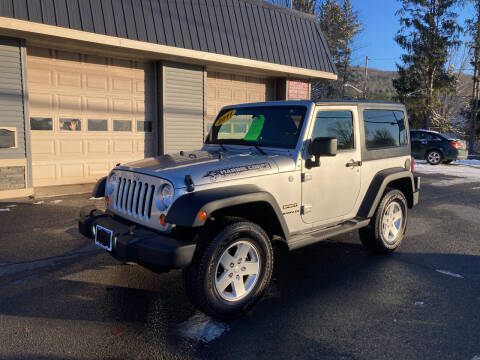 2011 Jeep Wrangler for sale at JERRY SIMON AUTO SALES in Cambridge NY